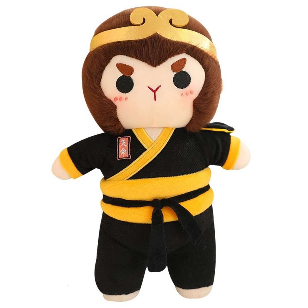 Black Myth: Wukong Plush Monkey King Plushie Great Sage Equal to Heaven Doll 35CM Game Peripheral Gifts Toy