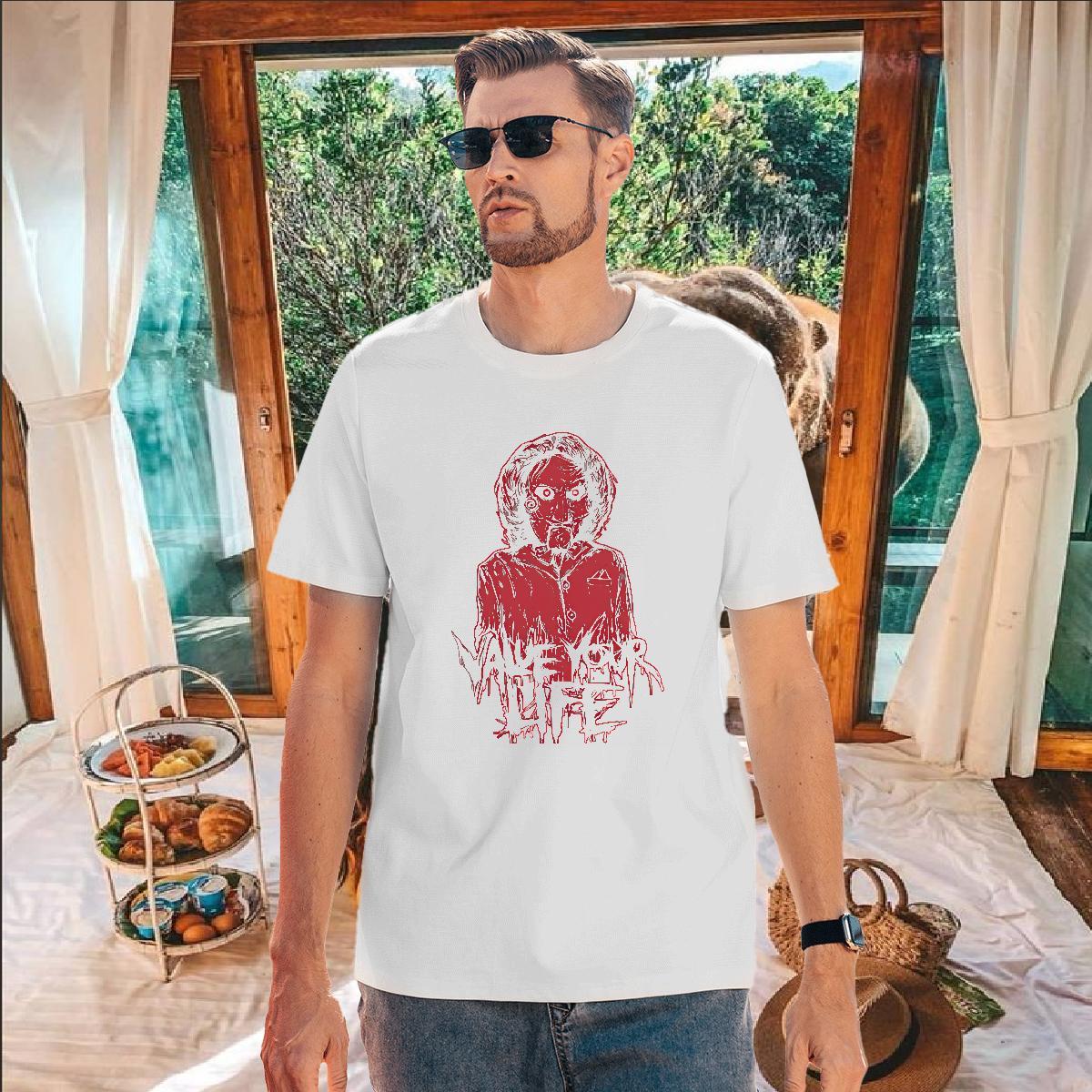 2024 New Mens Tshirts 230g Pure Cotton Anime Printing Street skull Breathable T Shirt For Man Unisex Graphic Tops Tees