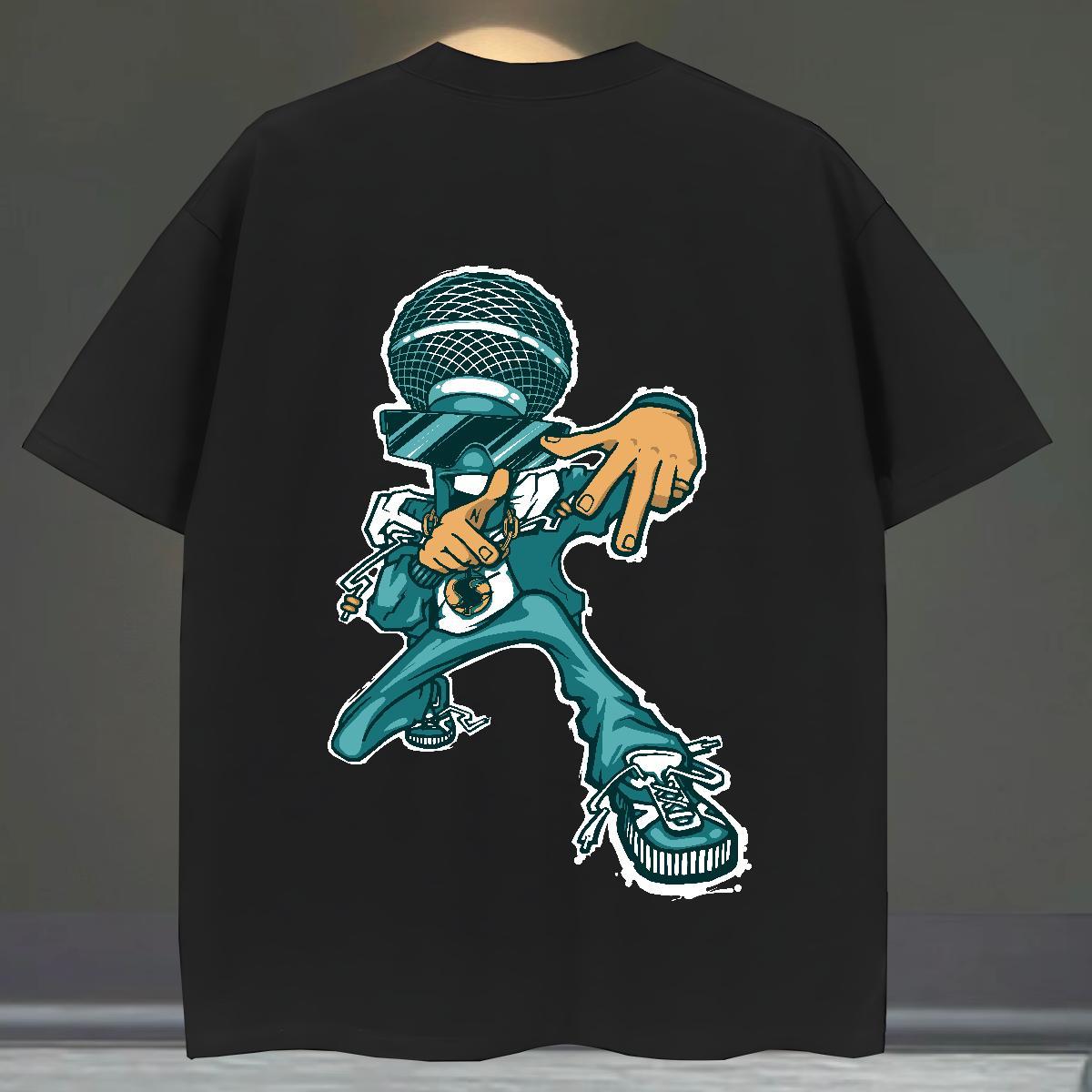 Brand Men Tees Outdoor 100% Cotton 230g Custom Cartoon Breathable Short Sleeve ET Mens T Shirts Fashion Design Clothes