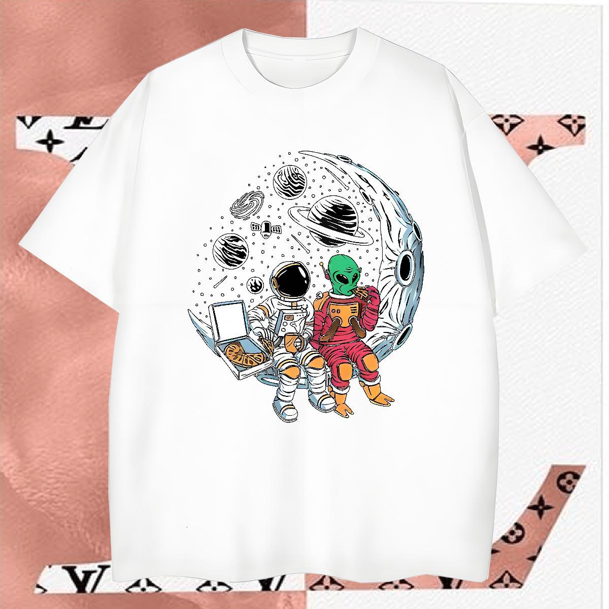 Designer Fashion skull Men Tees 230g 100% Cotton Man T Shirts Oversized 4XL Street Casual Breathable Free Shipping Tops Tees