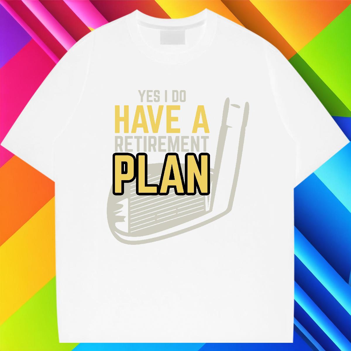 Loose Fit Mens Tshirts Casual Beach 100% Cotton 230g Custom Print Plus Size Short Sleeve Soft have a plan T-Shirts for Men 2024 Tees