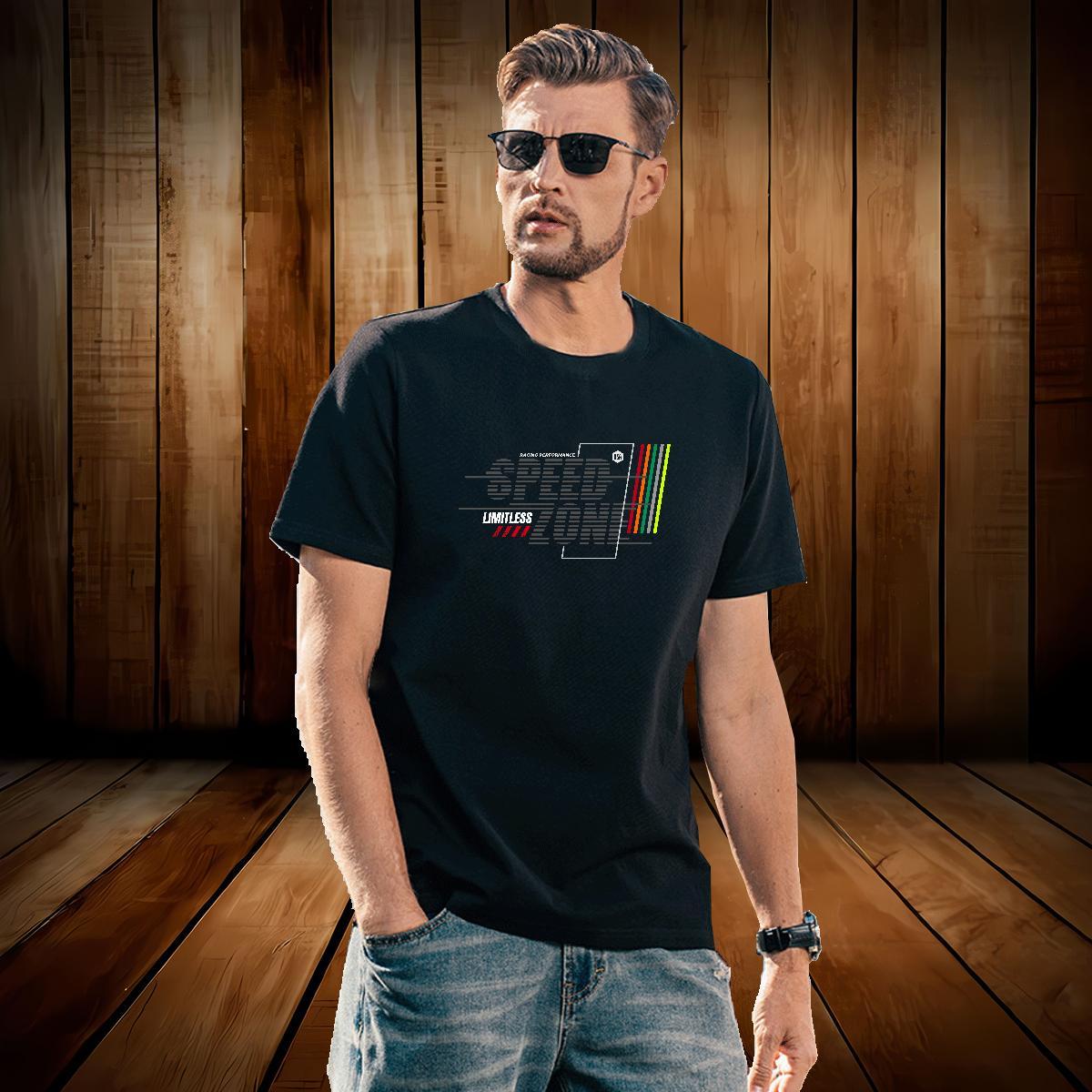Popular letter Mens T Shirts Casual Tshirt for Man Woman 230g Cotton Classic Casual Pure Cotton Plus Size Custom Tshirts