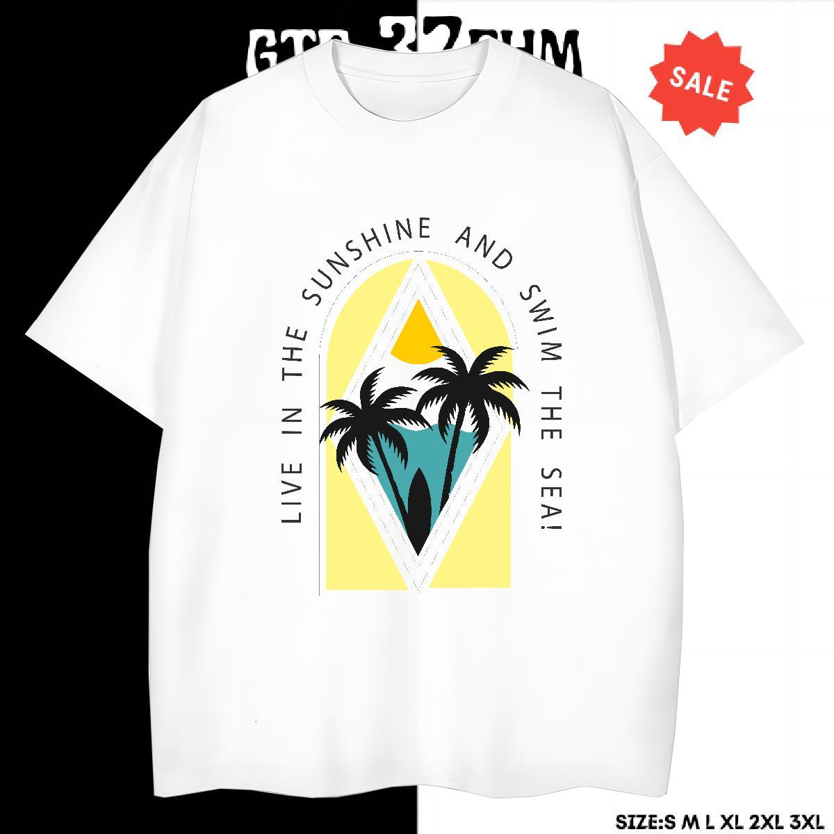 Free Shipping Tshirt for Man Woman Hip Hop 100% Cotton 230g Floral Print Breathable Short Sleeve beach Men T Shirts Classic Casual Top Tees