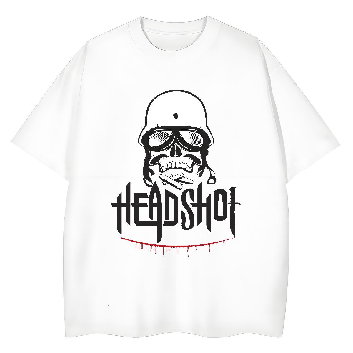New Womens T Shirts 230g Cotton Breathable Sports Street Wear skull Women Tees 5A Custom Printing Polos