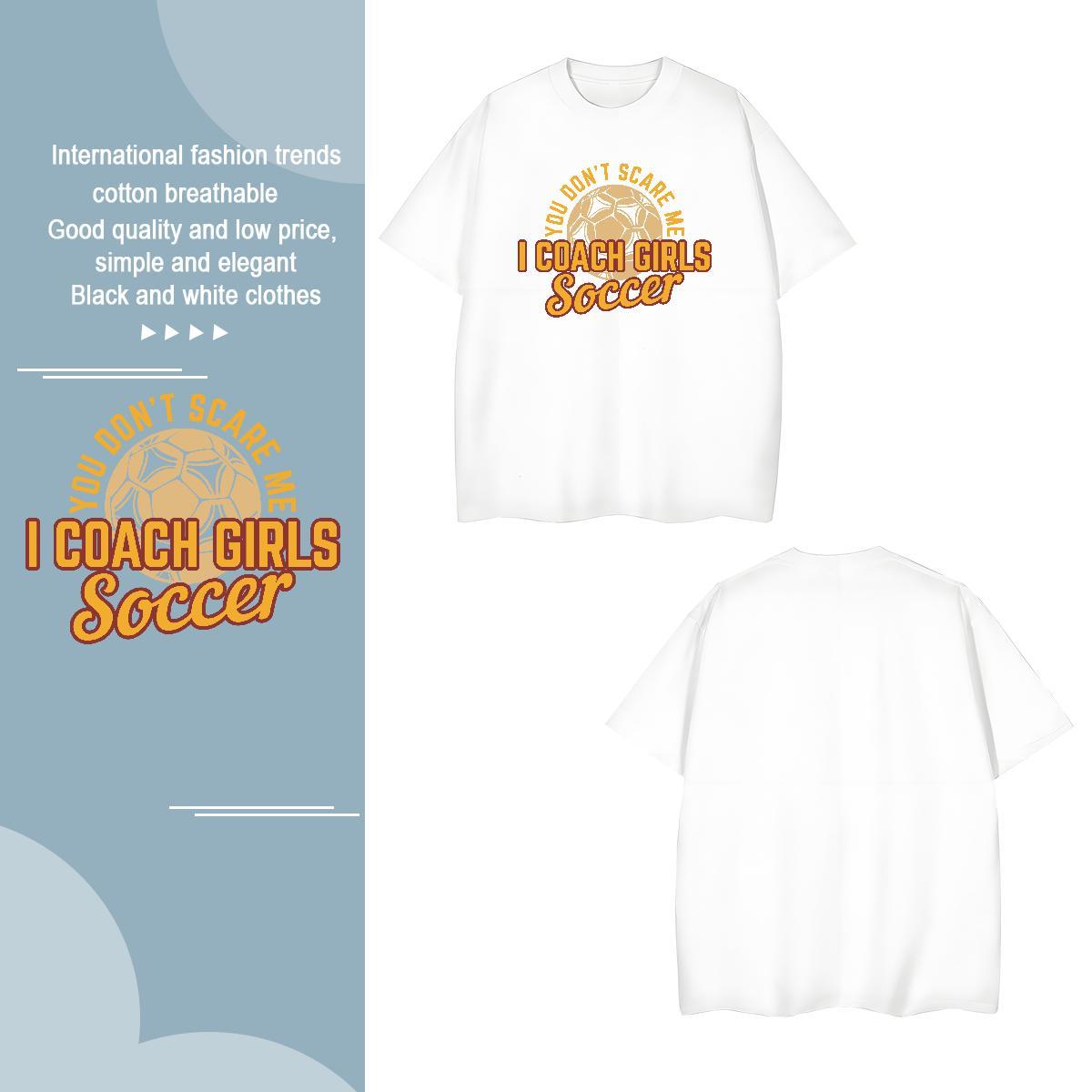 Soft soccer T Shirt For Man Sports Casual Men Tops Tees 230g 100% Cotton Wholesale Breathable Soft Custom Big Size Tee Shirt