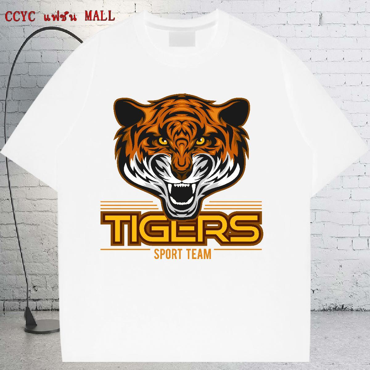 Brand T Shirt For Woman O-Neck Short Sleeve 230g 100% Cotton Woman Tshirt DIY Printed tiger Street Casual Wholesale Clothes Shirt