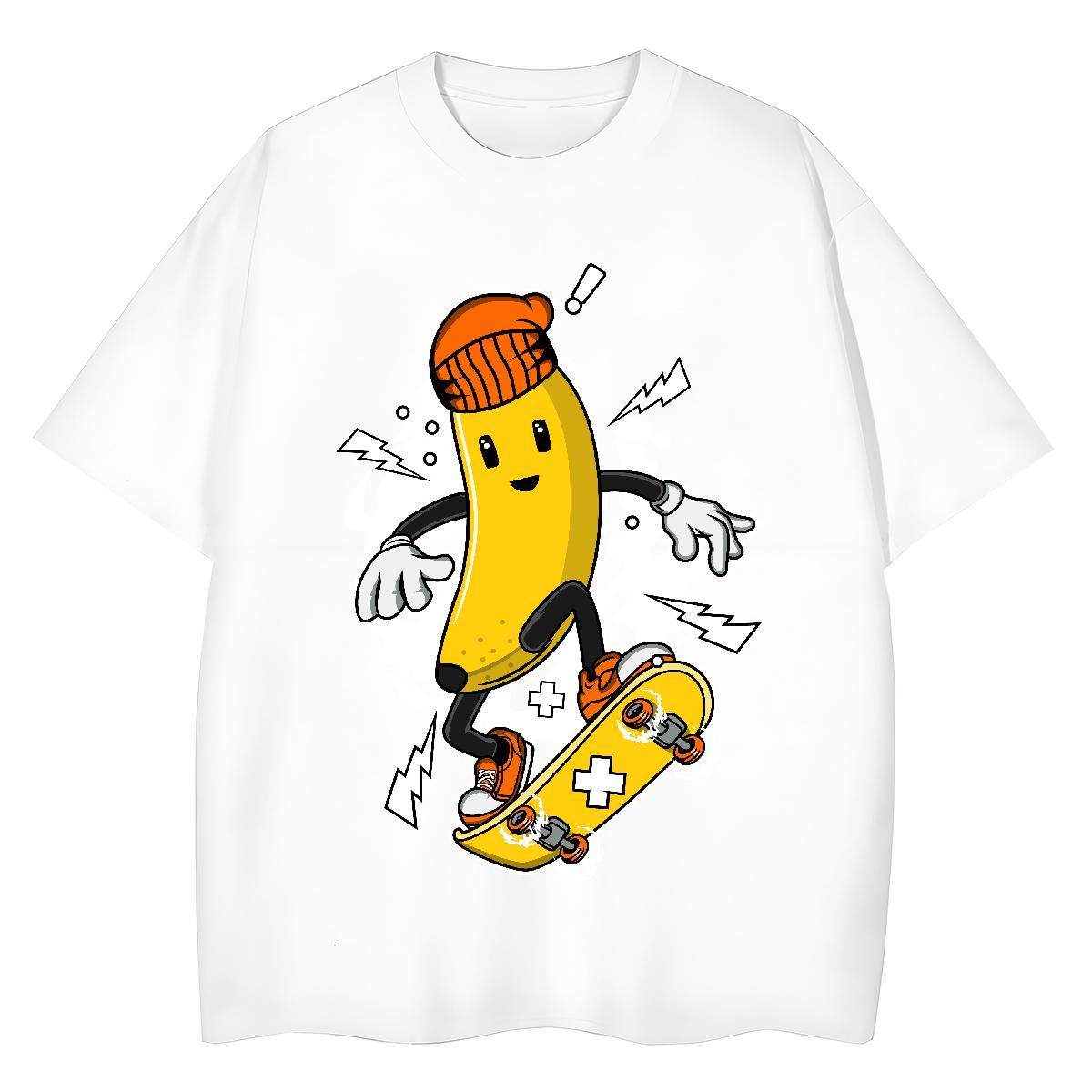 Designer T-Shirts for Women Breathable Short Sleeve 230g Pure Cotton Women Tees Cartoon Printing L-4XL skateboarding Casual Beach Free Shipping Top Sh