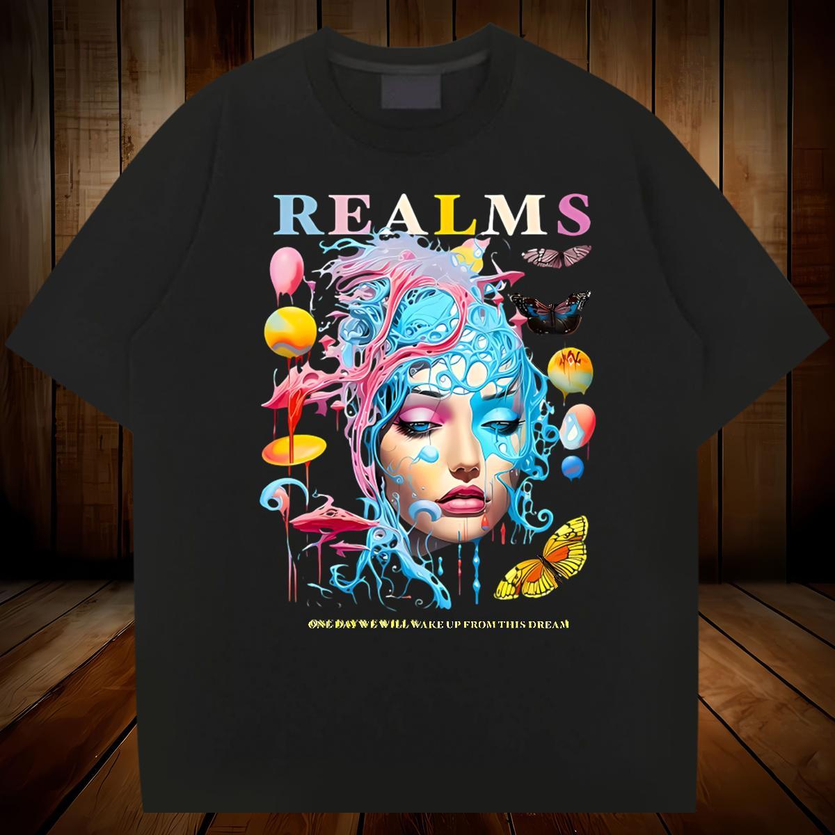 TOP Quality women T shirt Sport Men Tees 230g Pure Cotton Fashion New Breathable Crew Neck Plus Size Cartoon Wear