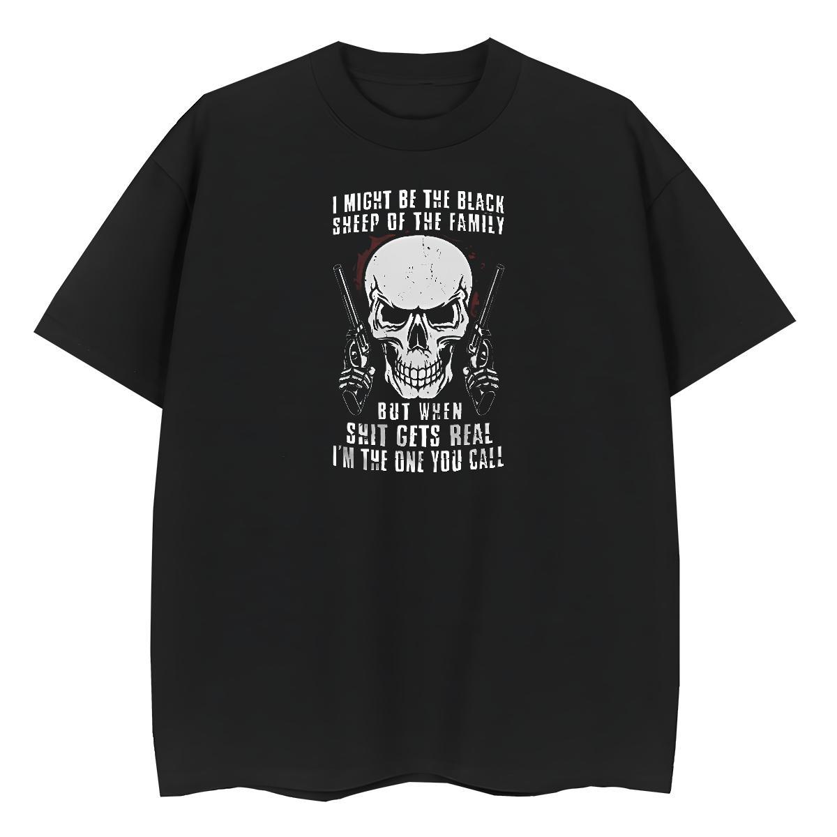 Fashion T Shirts Women 230g Cotton O-Neck Short Sleeve Summer Casual skull Tshirt for Man Woman Comfortable Custom Print Plus Size Polos