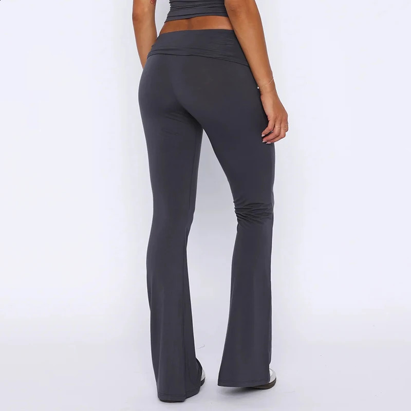 CIBBAR Women Basic Solid Leggings Pants Casual Low Rise Slim-fitting Trousers y2k Streetwear Women Pants Korean Fashion Capris 240821