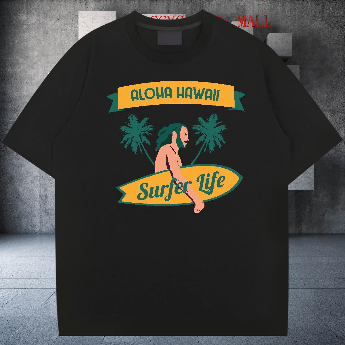 Custom Street Men Tops Tees human Breathable Short Sleeve 230g 100% Cotton Mens T Shirts Cool White Plus Size Wear