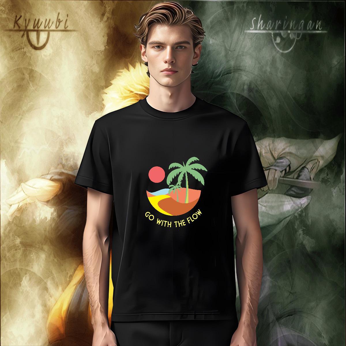 Designer Men Tees Home Outdoor 230g Pure Cotton Skull O Neck Short Sleeves beach T Shirt For Man Custom Top Tees