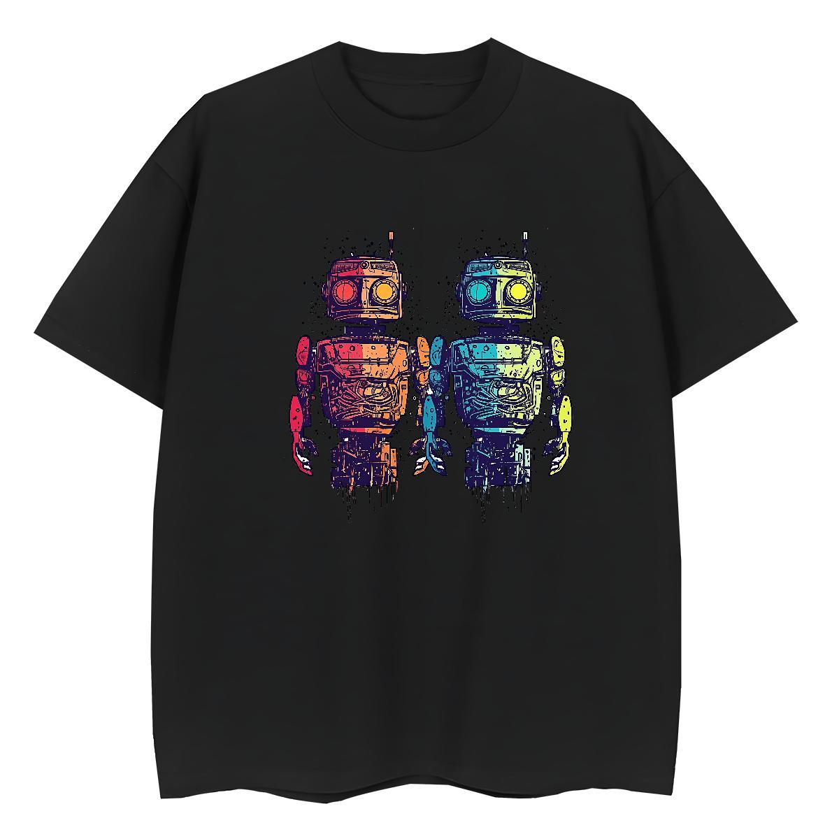 New Woman T Shirts Short Sleeve O-Neck 230g Pure Cotton Woman Tshirt Custom Cartoon ET Casual Sport Popular Clothings