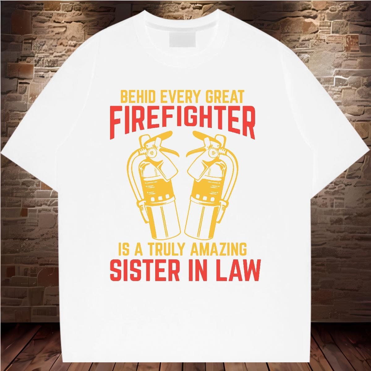 Comfortable firefighter T-Shirts for Men Street wear Hip Hop Tshirt for Man Woman 230g Pure Cotton Fashion Round Neck Short Sleeve DIY Tees