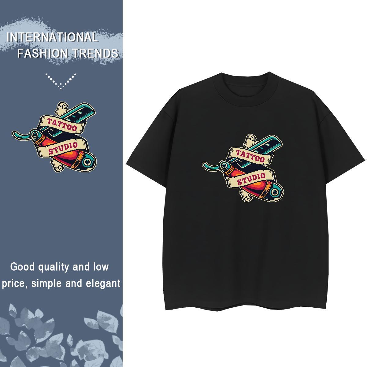 2024 Designer Woman T Shirts 230g Pure Cotton O Neck Short Sleeves Sport tool Lady T shirt Nice Anime Print Tops Shirt