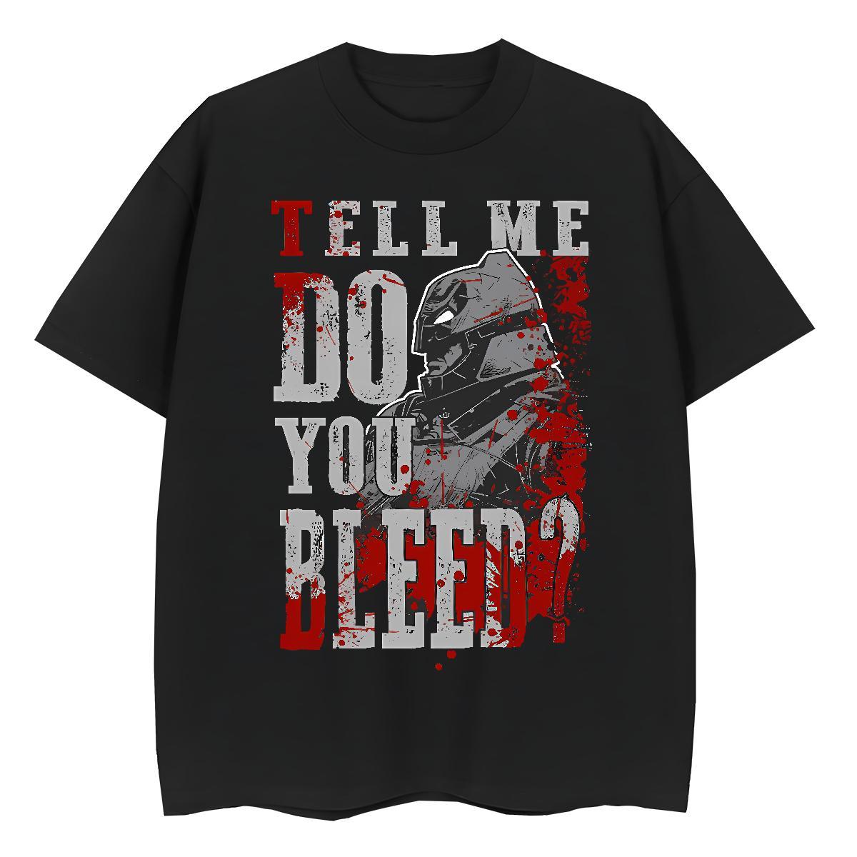 Free Shipping Women Tshirts 230g Pure Cotton scary Spring Summer Woman T Shirts Breathable Short Sleeve DIY Anime Printed Top Tees
