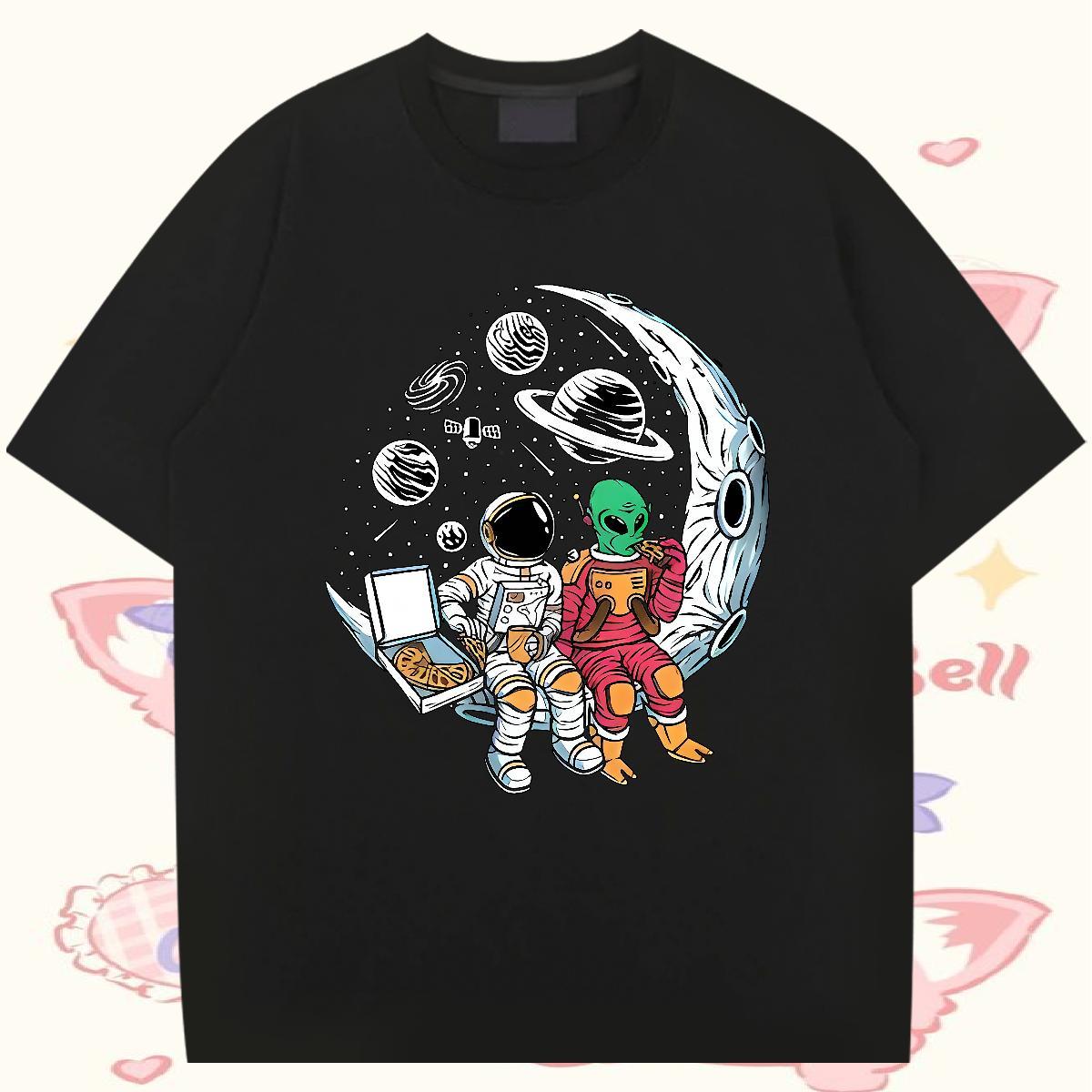 New Arrival star Men Tshirts 230g Cotton Men T Shirts Floral Print Beach Breathable Comfortable Clothings