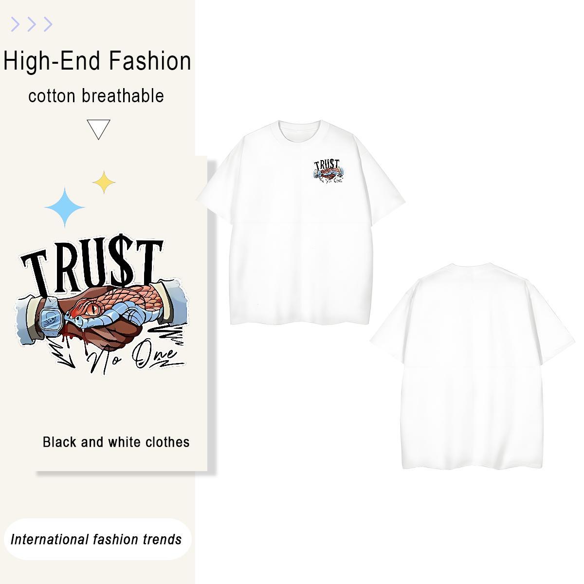 Soft Women Tshirts 230g 100% Cotton snake Summer Casual T shirt Breathable Short Sleeve Oversized L-4XL Tee Shirt