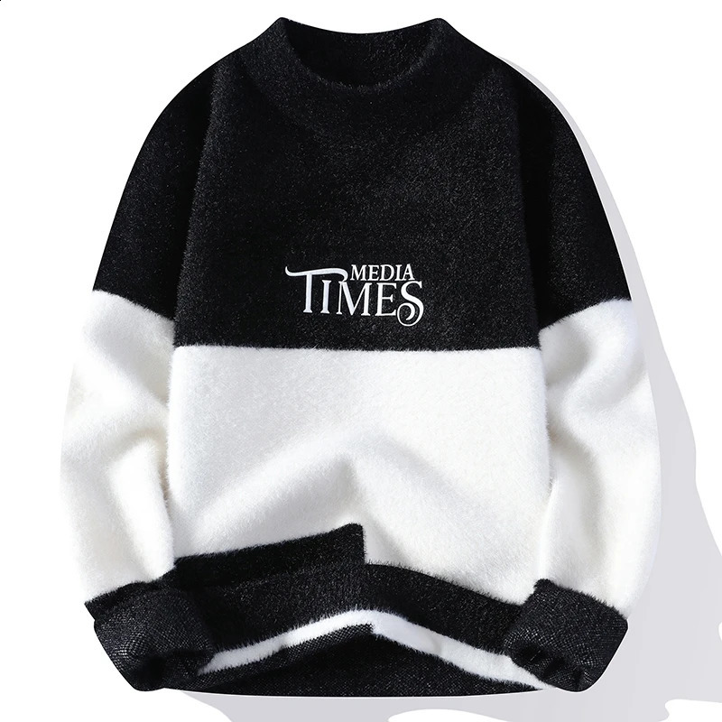 arrivals in High neck mens highquality sweaters for winter autumn fashion and floral 240821