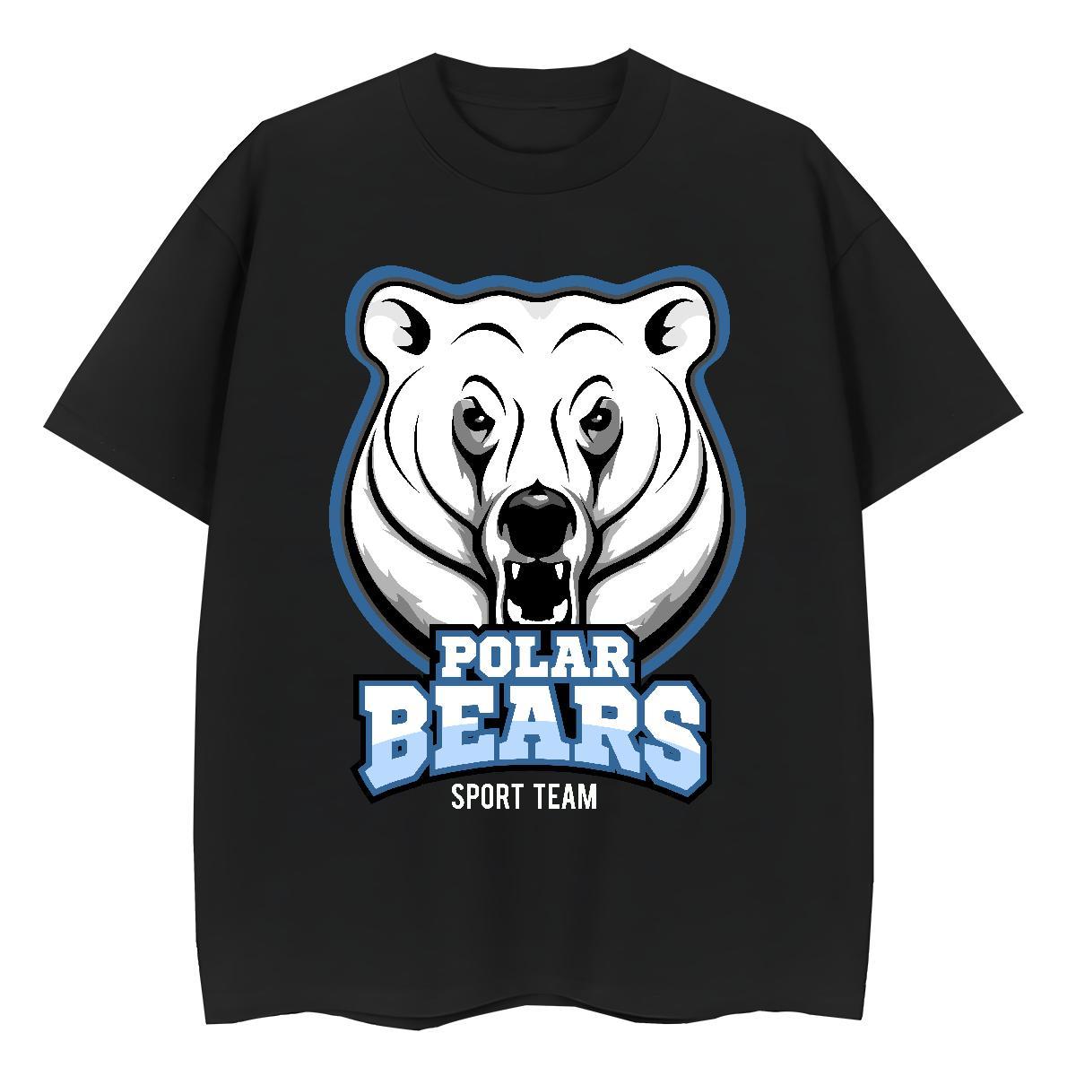 2024 Casual Woman T Shirts Breathable 100% Cotton 230g Womens Tshirts White Plus Size bear Street Casual 5A Wear