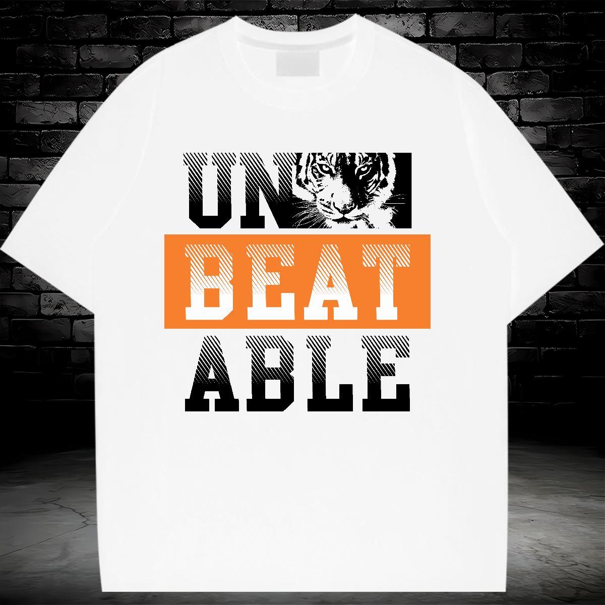 Lady Woman Tshirt 230g 100% Cotton letter Sports Casual T-Shirts Crew Neck Breathable DIY Logo Tshirts