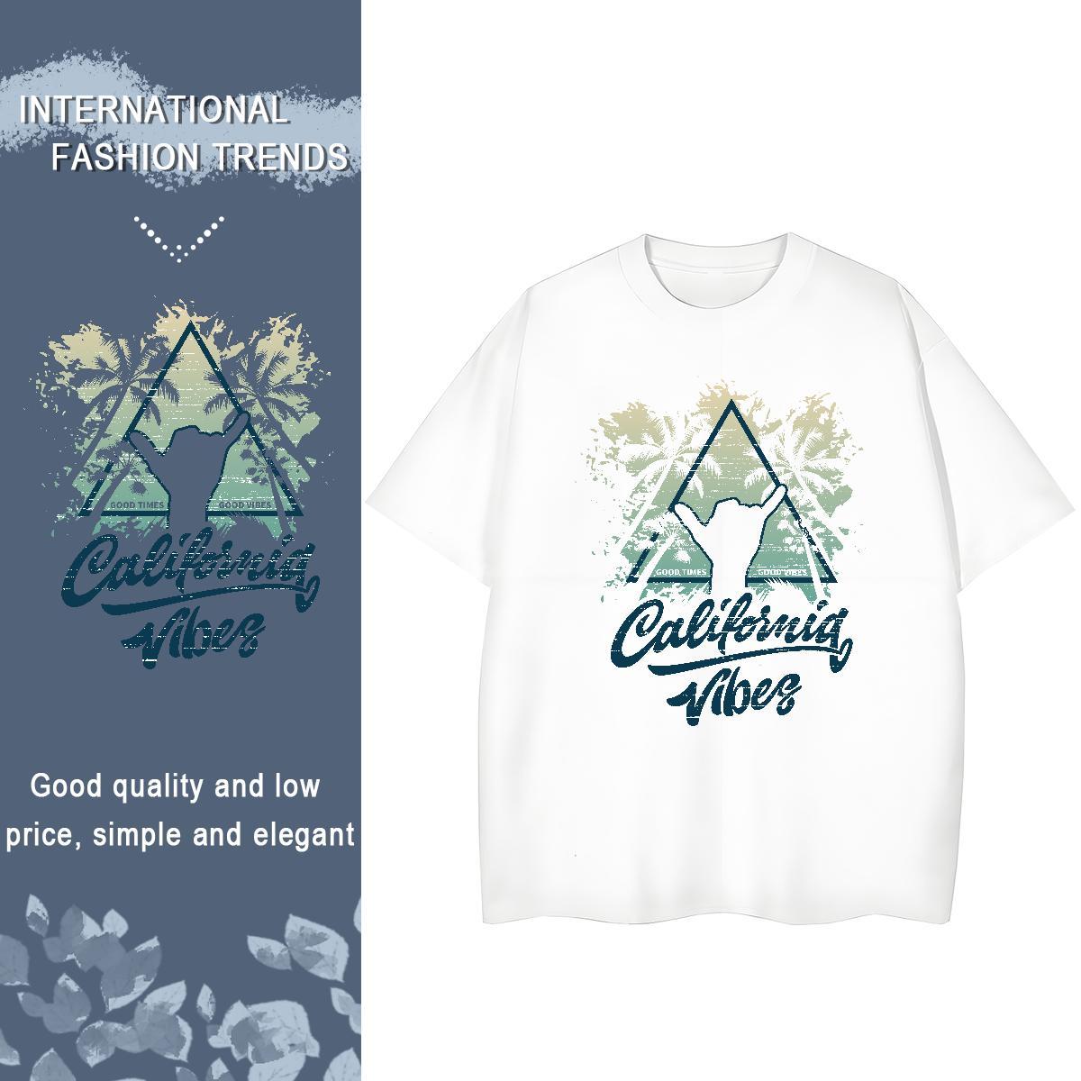 Designer Nice Lady T shirt 100% Cotton 230g letter Casual Beach Woman T Shirts Comfortable Cartoon Floral Printing Polos