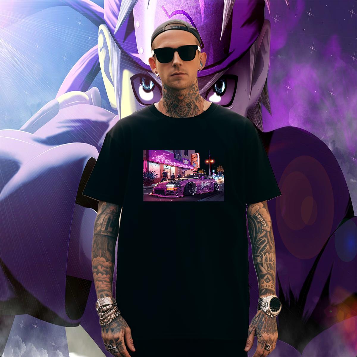 Loose car T-Shirts Outdoor Mens Tshirts 230g 100% Cotton Free Shipping Short Sleeve O-Neck Customized Print Clothings