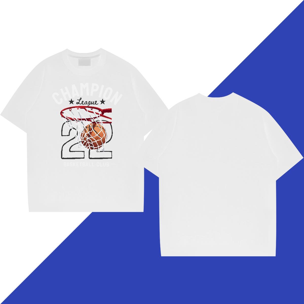 TOP Quality Mens Tshirts Home Outdoor 230g Pure Cotton Custom Printed Breathable Short Sleeve letter T Shirt For Man Customized Tops