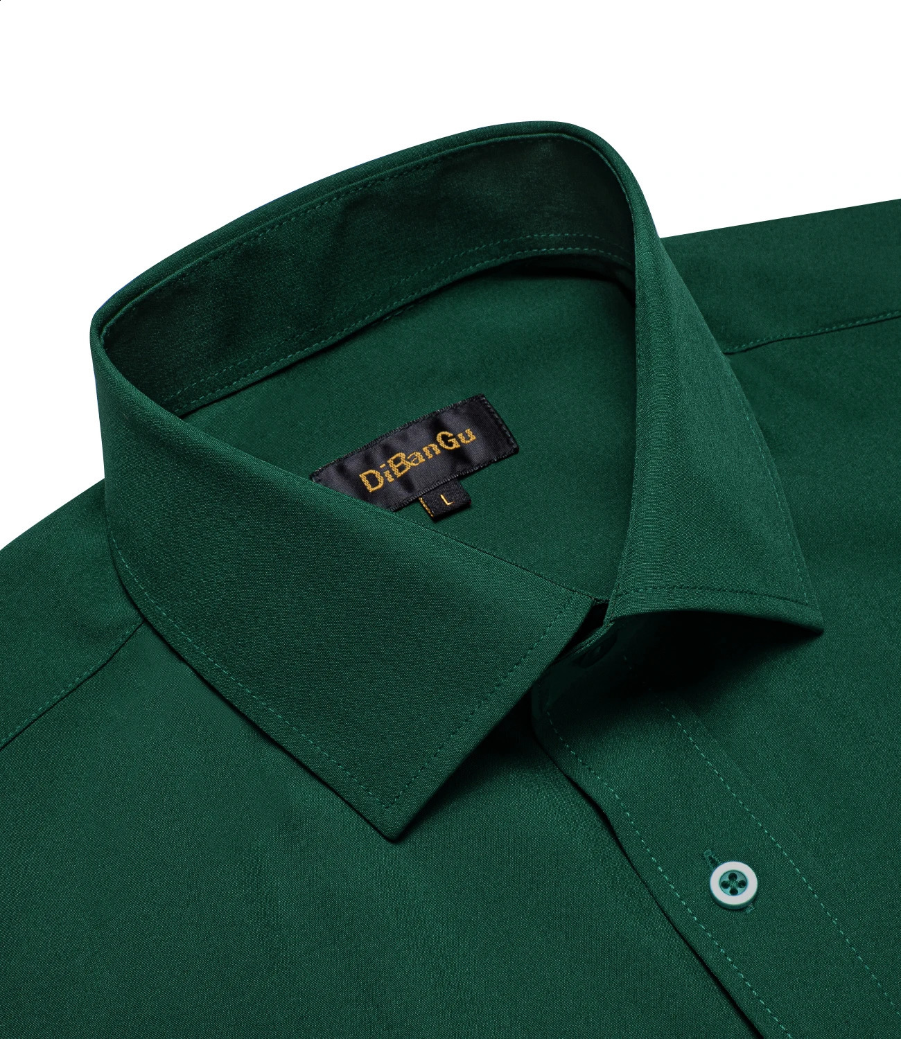 Solid Men Shirts Long Sleeve Cotton Polyester Blue Green Yellow Classic Basic Casual Slim Business Office Shirts Clothes 240822