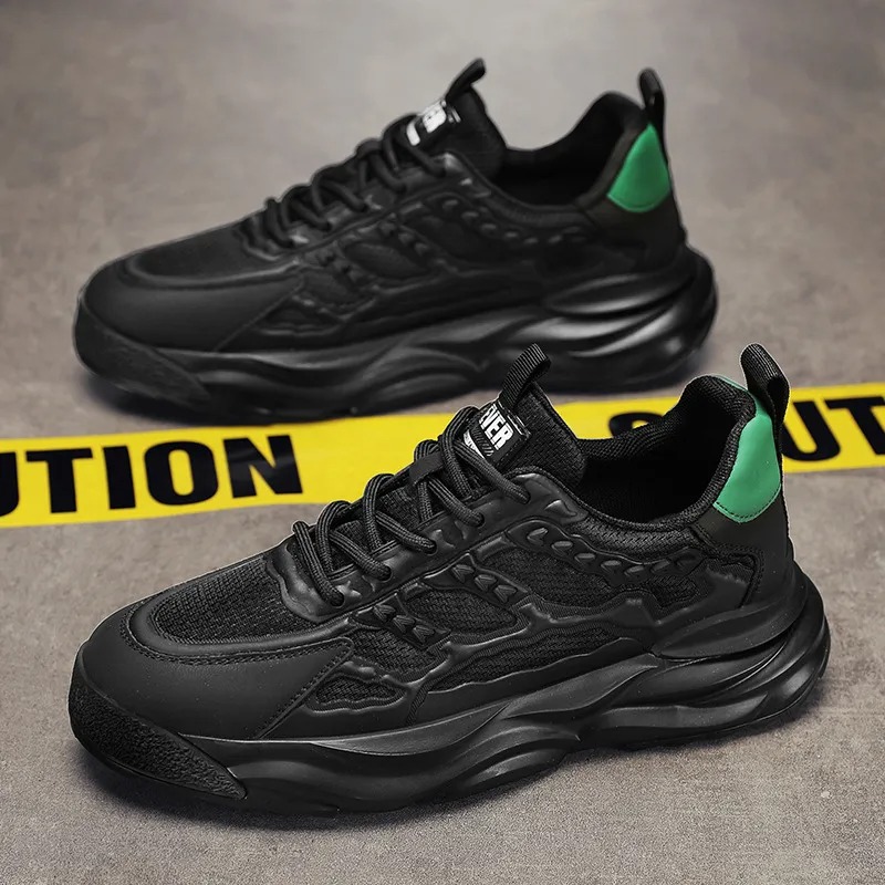 Men's leisure men's breathable and New trendy versatile mesh dad shoes