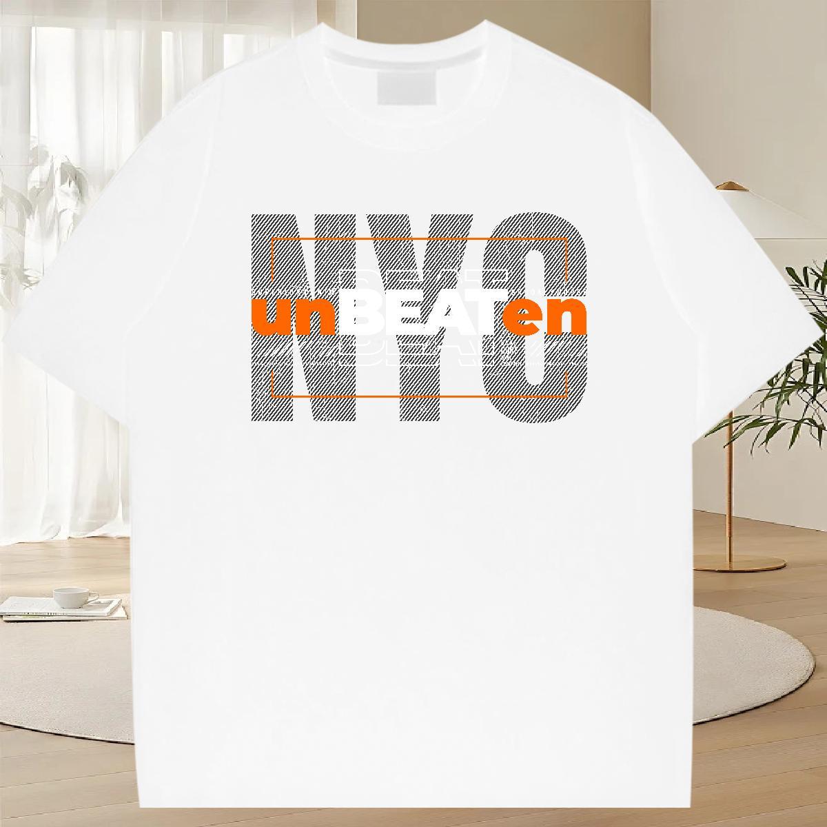 Designer Couples T Shirts Beach 230g 100% Cotton DIY Anime Breathable Soft unbeaten T shirt Classic Tops Shirt