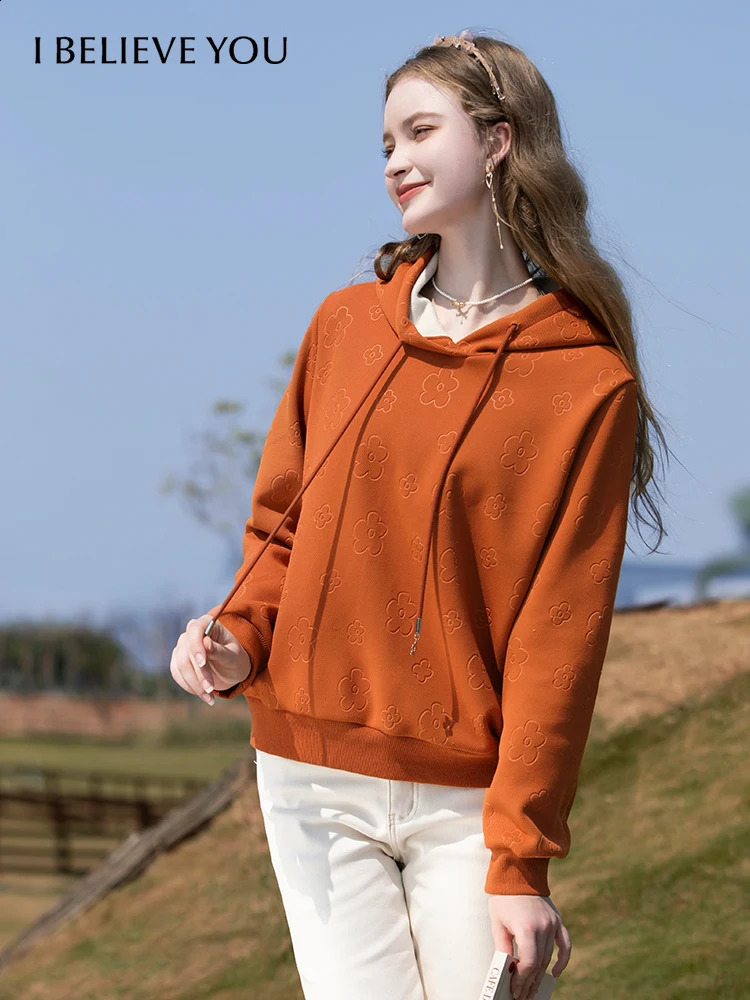 I believe in your wool hoodie womens loose hooded zipper winter thick warm sportswear casual clothing 2224194895 240821