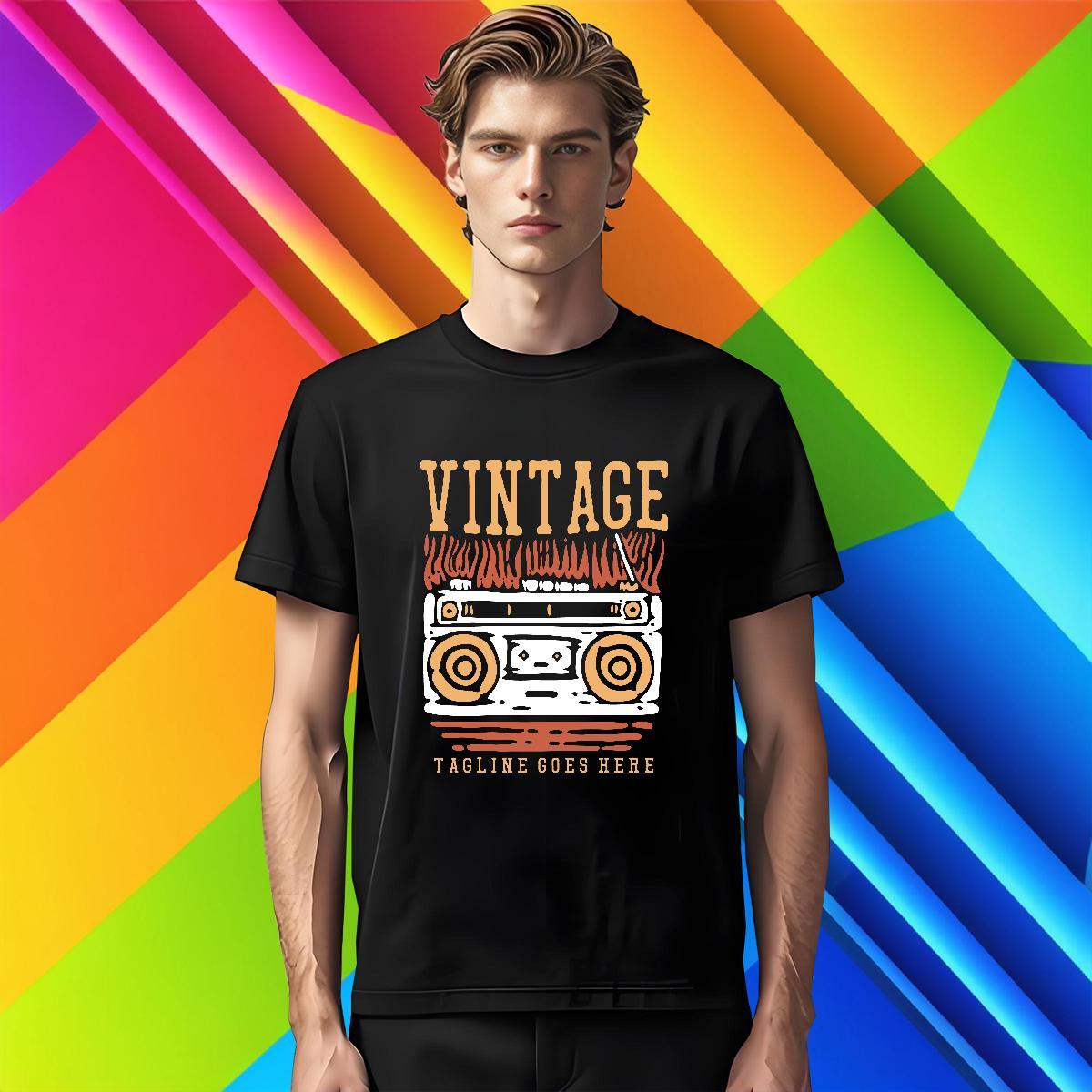 TOP Quality radio T Shirts Men Street Casual Men Clothes T-Shirt 230g 100% Cotton New Arrival Round Neck Short Sleeve Skull Clothings