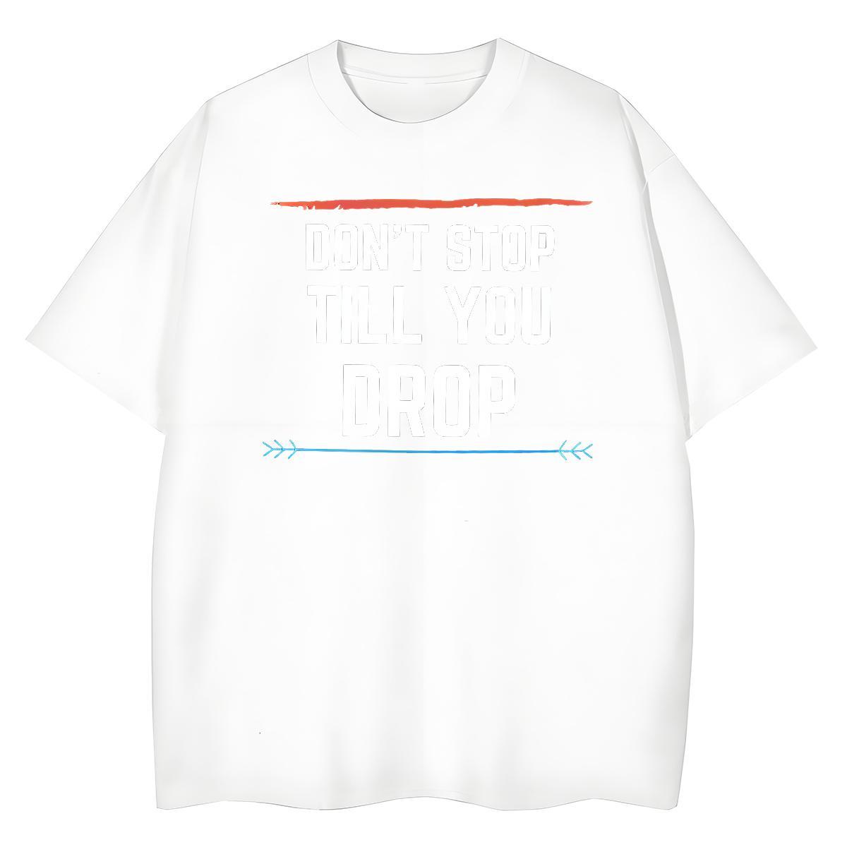 Popular Tshirt for Man Woman Daily Wear 230g Pure Cotton Custom Anime Breathable Crew Neck letter T Shirts Men 2024 New Top Tees