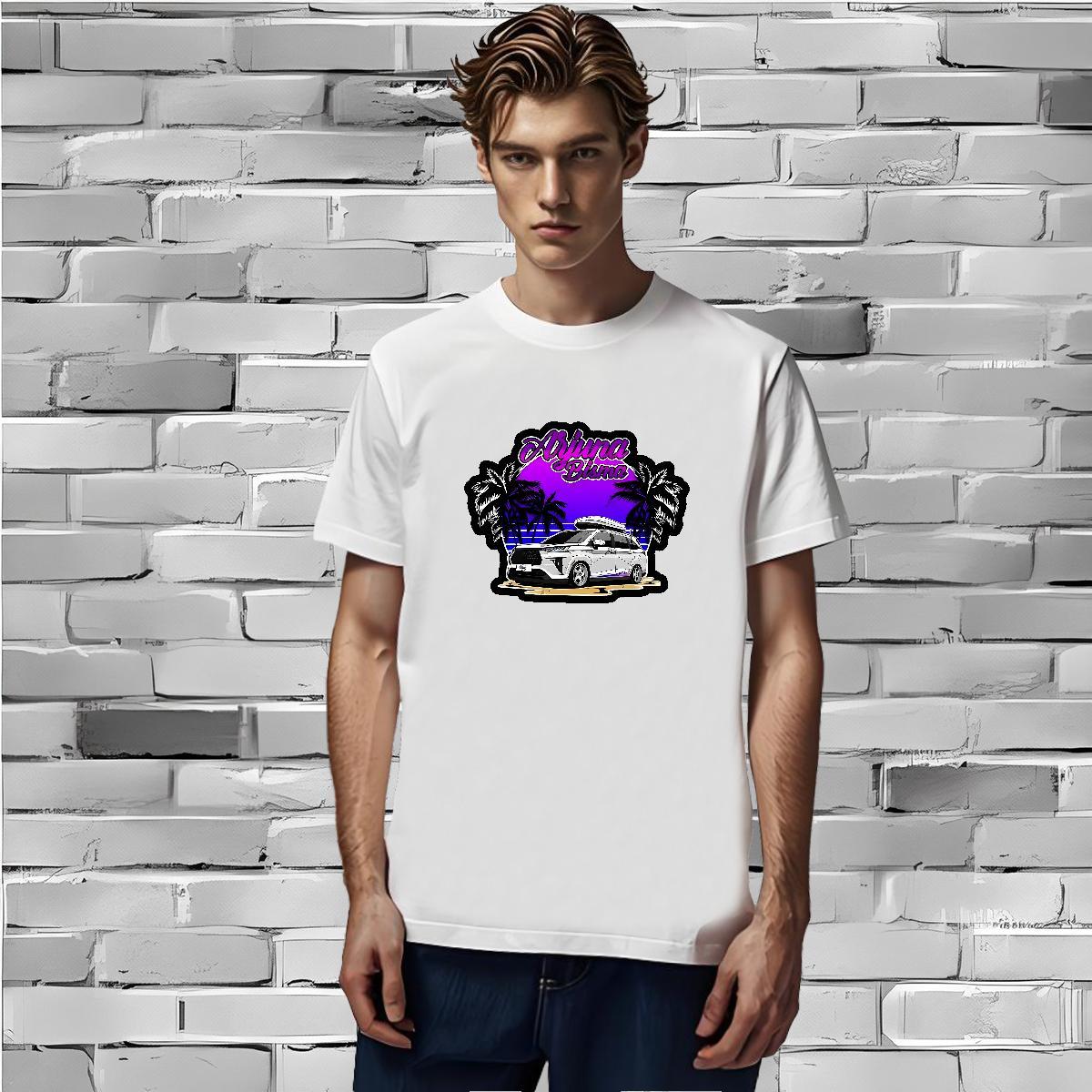 TOP Quality beach T-Shirts for Men Hip Hop Tshirts 230g Cotton DIY Short Sleeve O-Neck Asian Size Tee Shirt