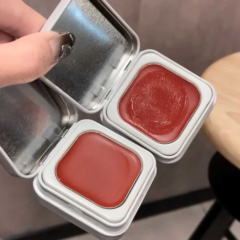 Multi-function B Cream Natural Cheek Face Rouge Cute Iron Box Ber Mud High Color Rendering Smooth Brightening Skin ToneXJ241225