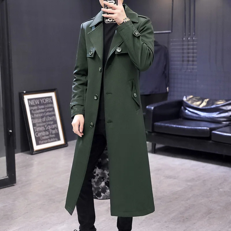 Arrival Spring Autumn Windbreaker Handsome Coat Casual Large Fashion Men Plus Size M L XL 2XL 3XL 240822