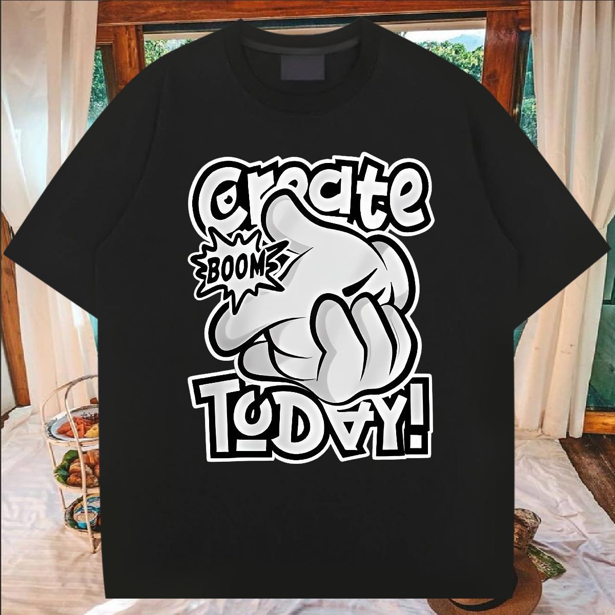 Wholesale Mens T Shirts 100% Cotton 230g hands Home Outdoor Custom Printed O Neck Short Sleeves Men Tops Tees 2024 New Wear