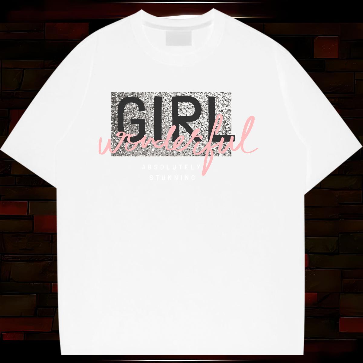 Comfortable Tshirt for Man Woman 230g 100% Cotton letter Daily Outfit T shirt Breathable Soft Graphic Wear
