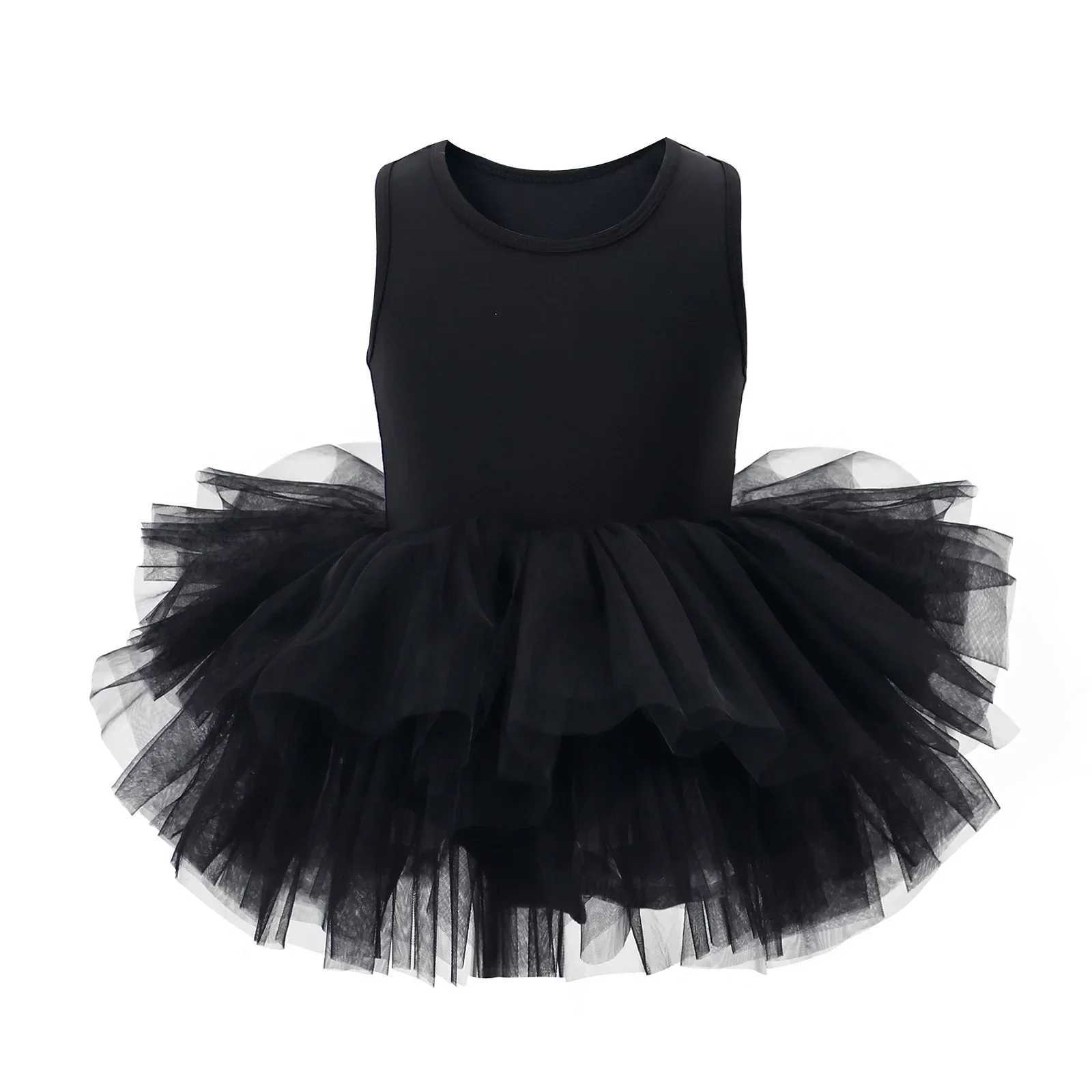 1-8 year old girl ballet TuTu dress professional childrens dance party dress performance costume princess wedding dress W240823