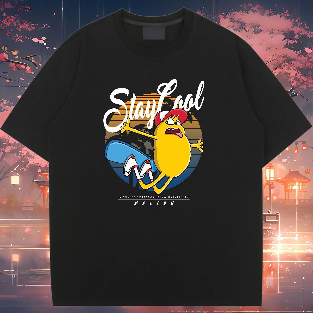 Female Womens Tshirts 100% Cotton 230g role Casual Sport T Shirt For Woman Crew Neck Breathable Cartoon Anime Tees