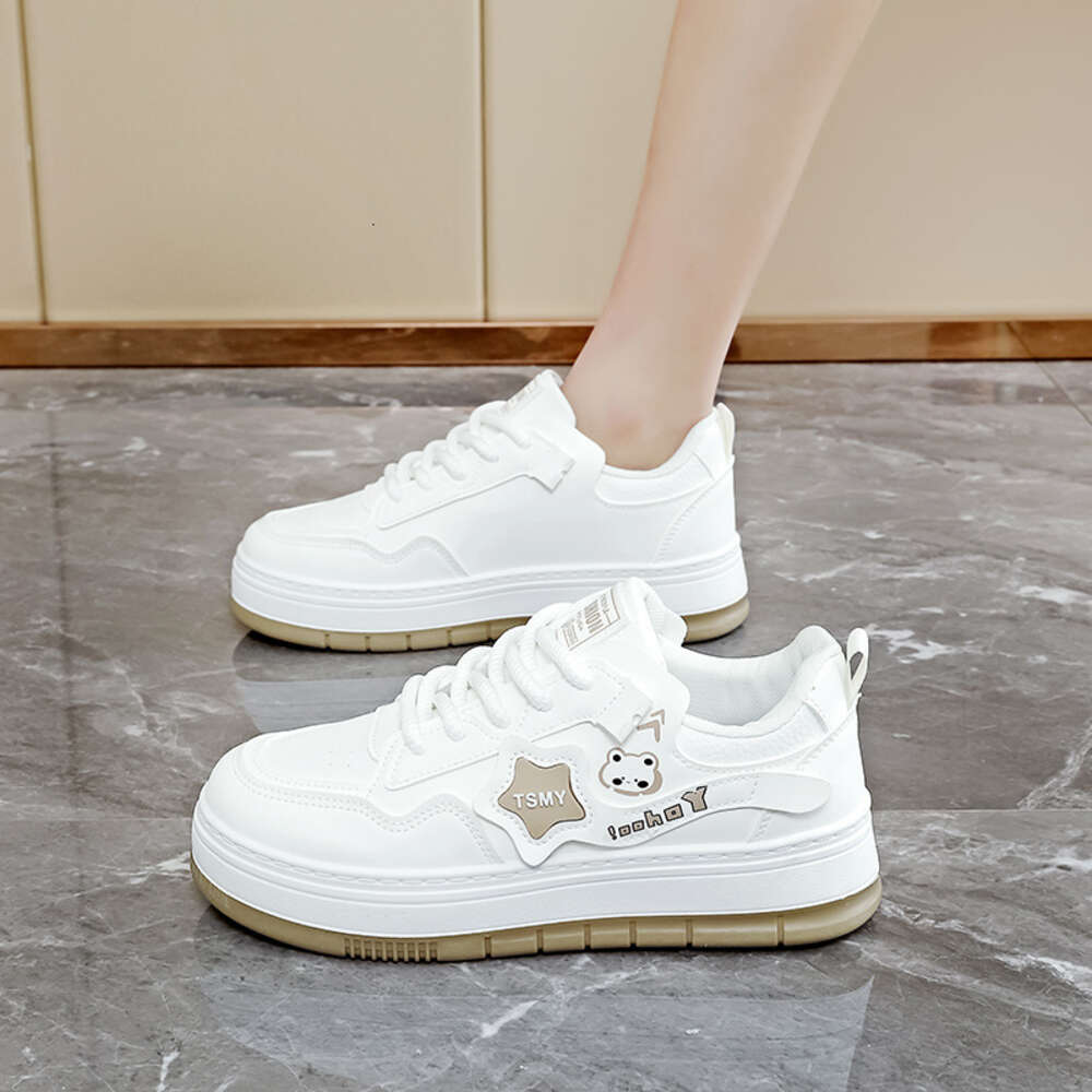 Ddmysports Board For Women New Spring Trend Versatile Niche Casual S Thick Soled Small White Trendy Shoes A OUTDOOR