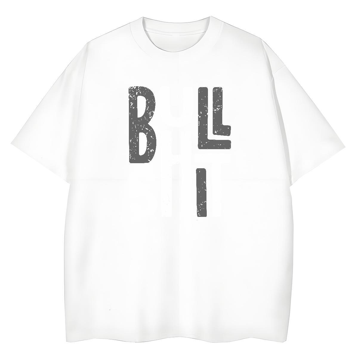 High quality Tshirt for Man Woman 100% Cotton 230g letter Street Wear T Shirts Women Breathable Cartoon Print Clothes