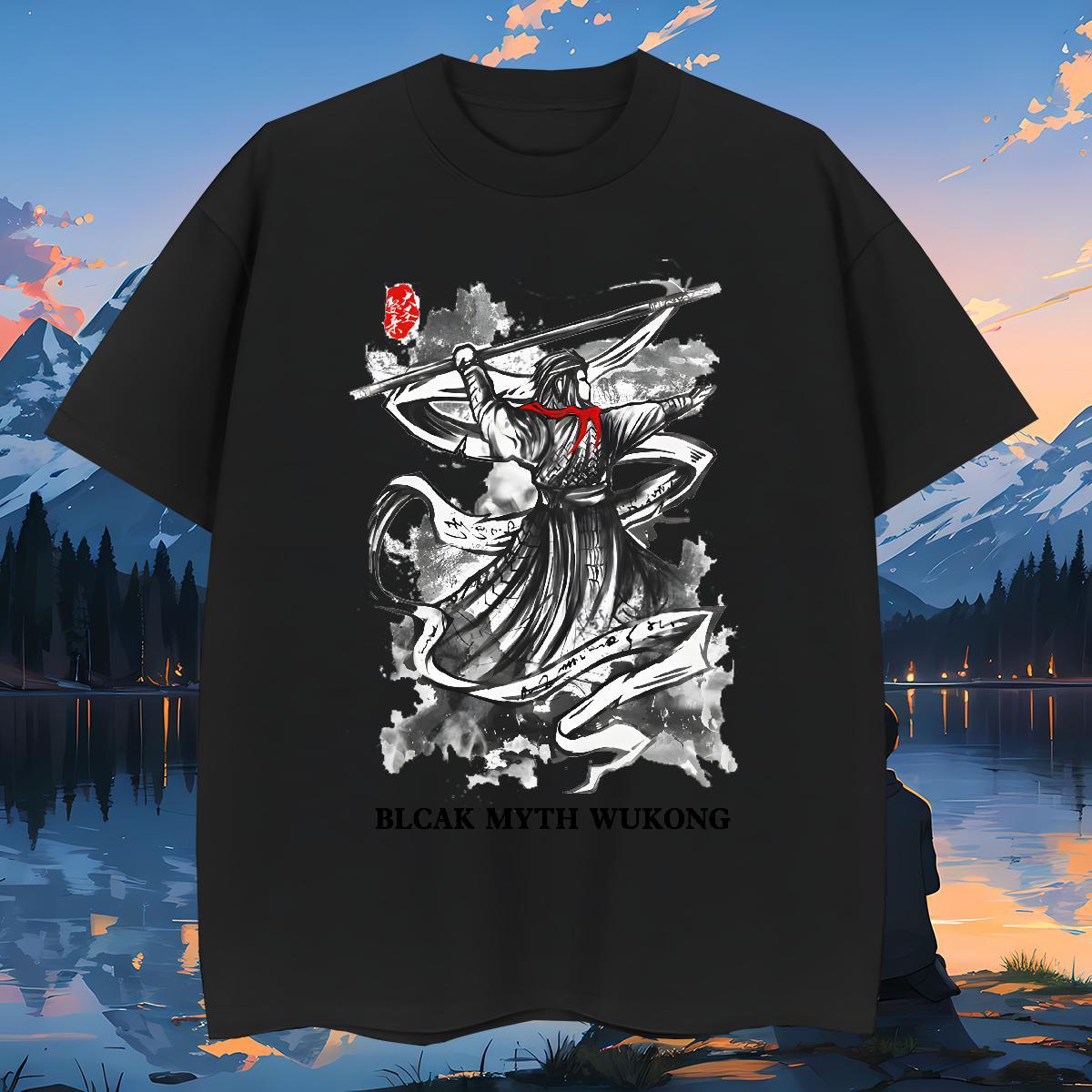 Comfortable T Shirt For Man 230g 100% Cotton Street wear Hip Hop Breathable Soft Men Tshirts Casual New Cartoon Print Clothes