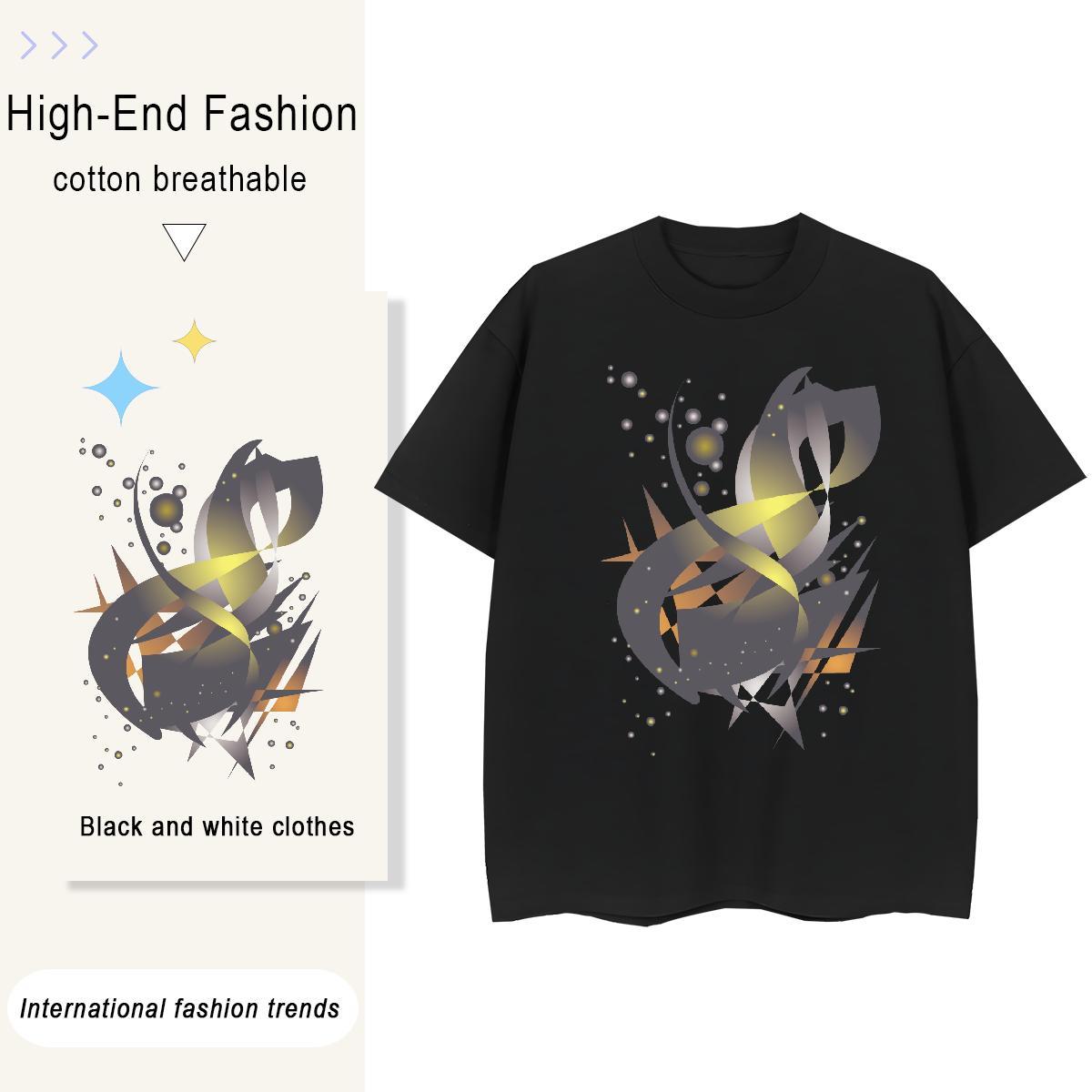 Free Shipping Womens Tshirts 230g Cotton icon High Street Hip Hop T Shirt For Woman Comfortable DIY Logo Top Tees