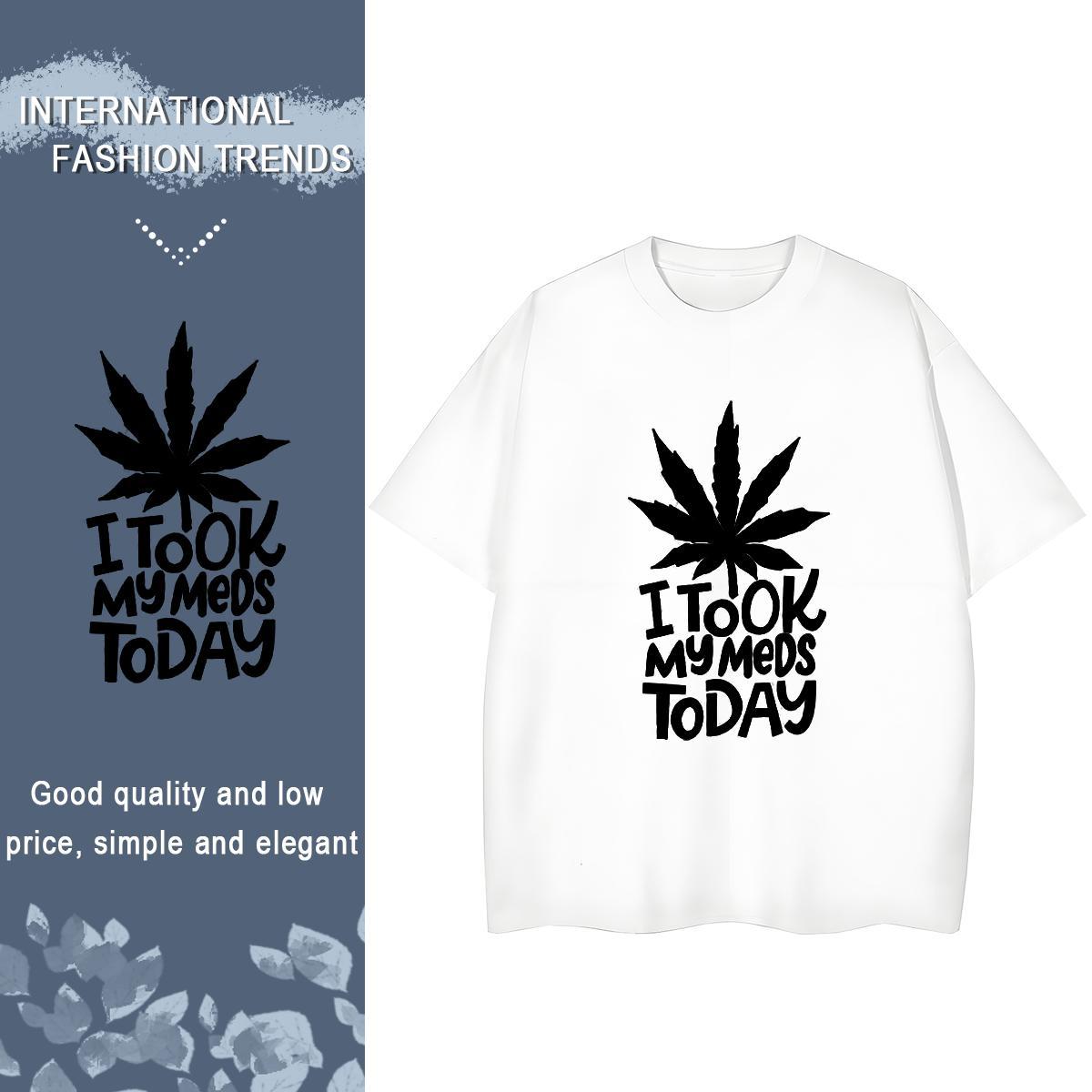 Nice Women Tshirts 100% Cotton 230g letter Casual Beach T shirt Breathable Crew Neck Custom Print Oversized Tees
