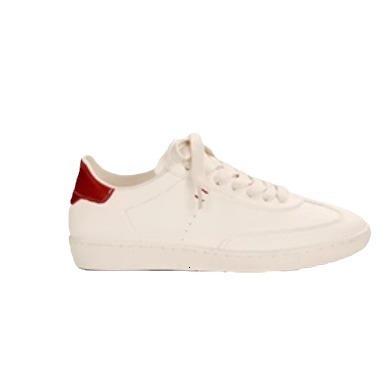 Ddmysports Cowhide Version Of Grape Mom Same Old Genuine Leather Lace Up Casual Versatile Sports Board Color Blocked White Shoes Women S New Style OUT