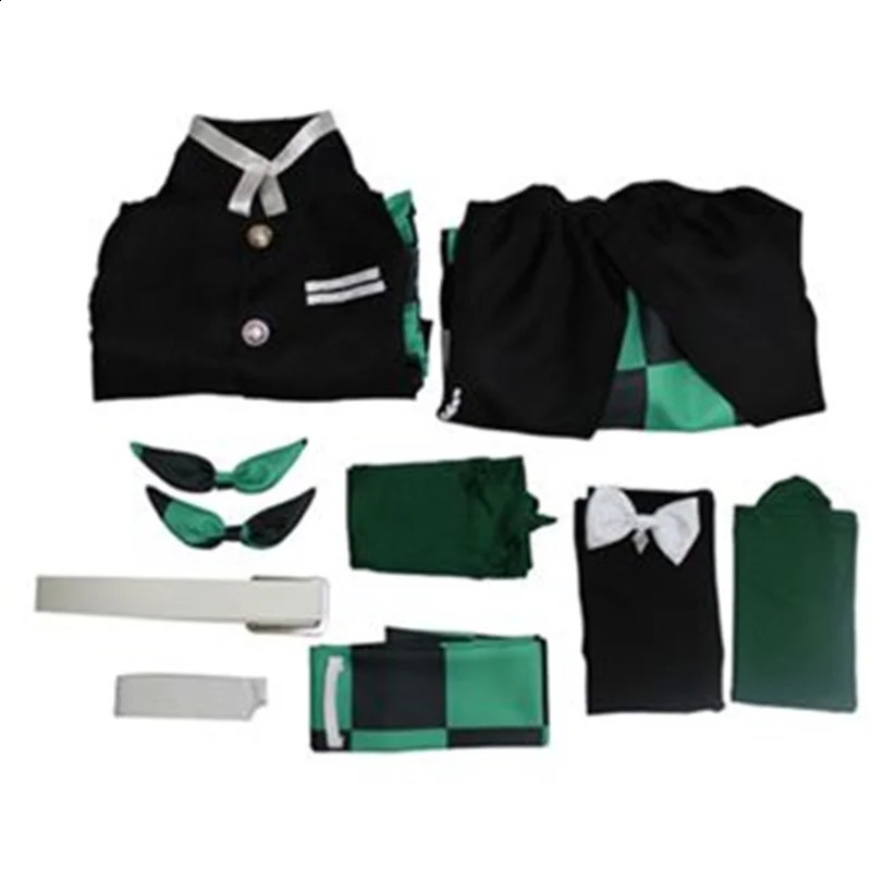 Devil Killer Kamado Tanjirou cosplay costume Halloween Christmas party womens uniform dress 240823