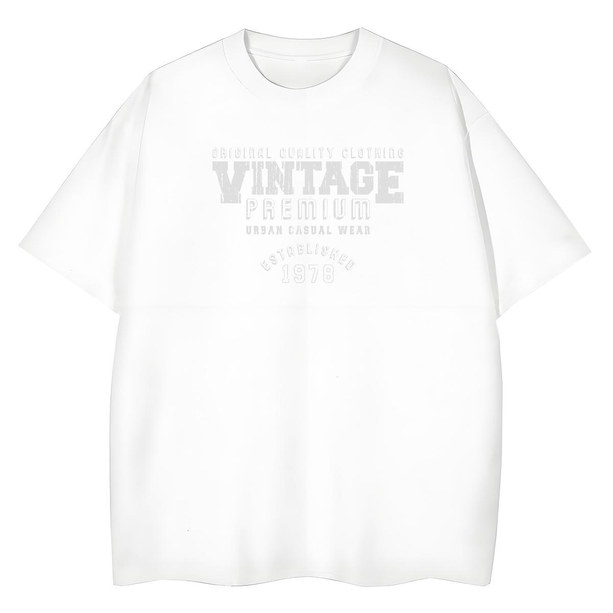 Female Women Tshirts 230g Cotton letter Home Outdoor T-Shirts for Women Crew Neck Cartoon Print Tops Shirt