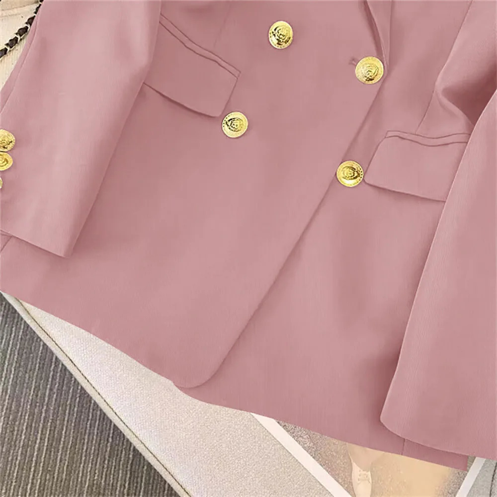 Autumn womens two-piece set 2024 casual fashion elegant top coat jacket set womens set 240823